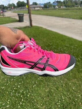 Asics Gel-Solution Slam 3 Women’s Size 12 Pink/Black Trainning Shoes